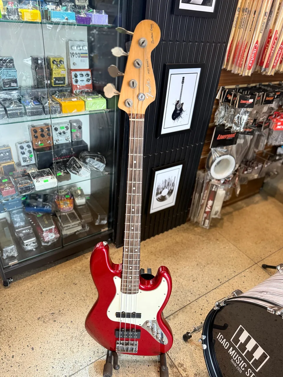Baixo Fender Precision Bass USA Special - Instrumentos musicais