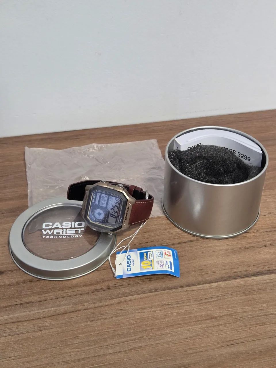 Relógio Casio World Time Royale AE-1200WHL-5AV - Foto 2