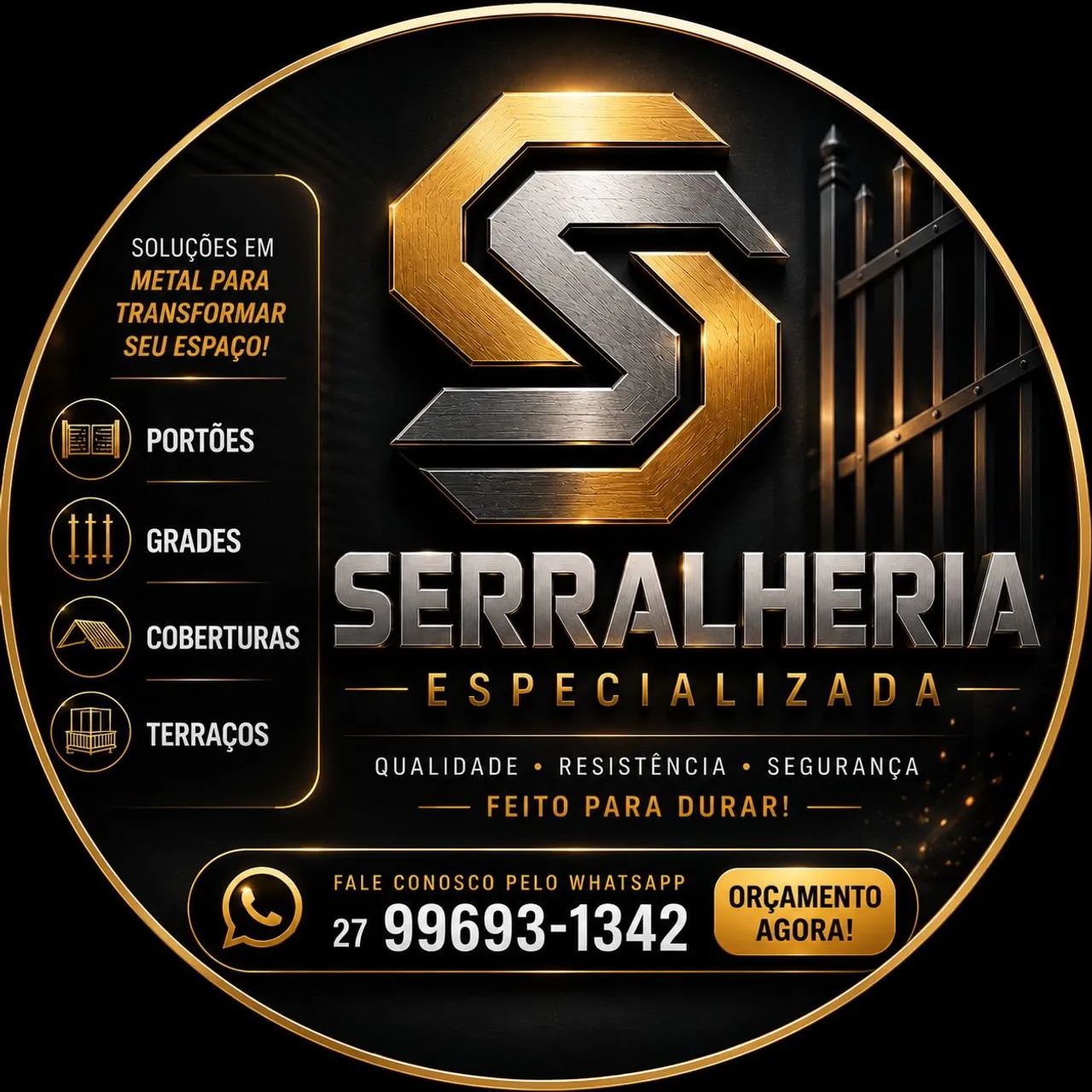 Serviços em Serralheria em geral. 