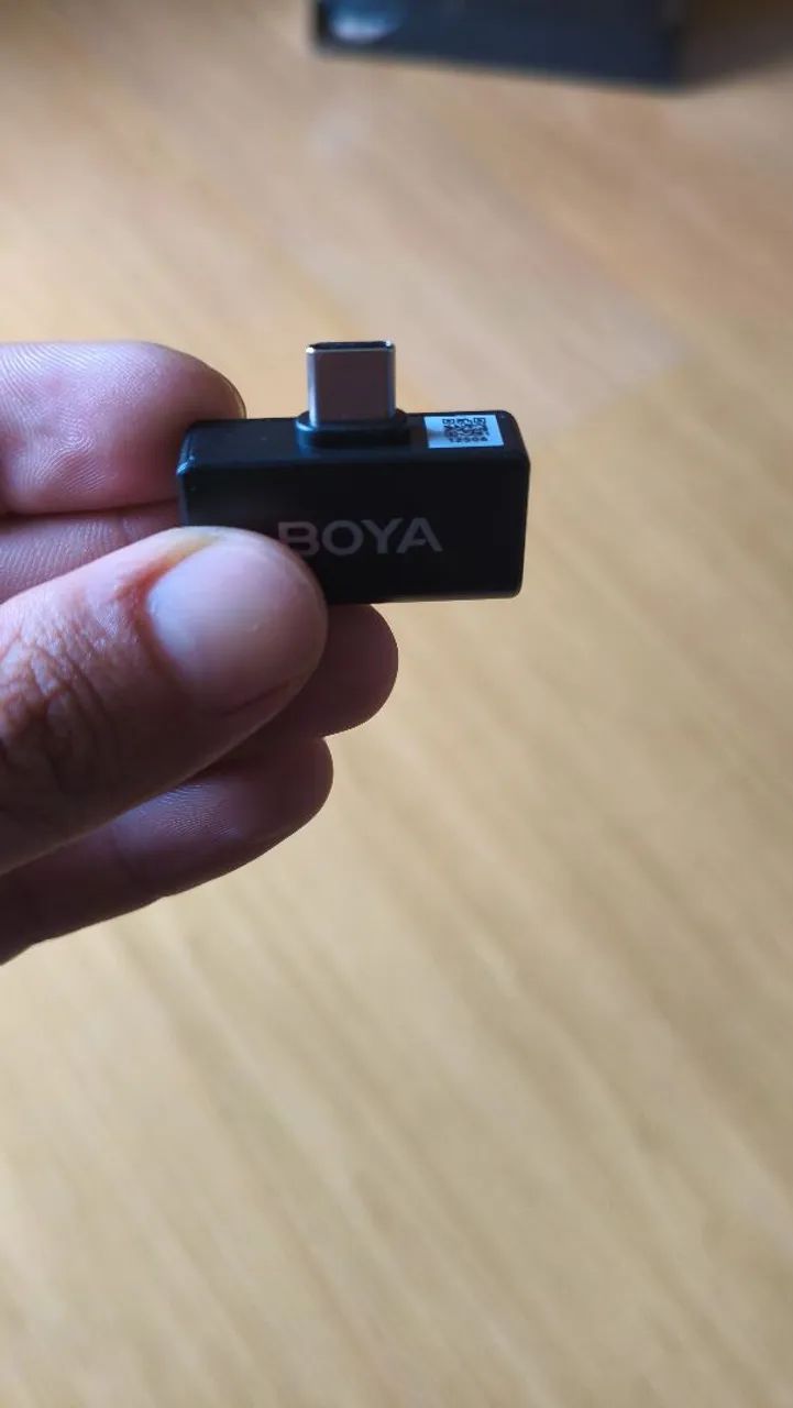 Microfone lapela BOYA OMIC DUAL microfone  - Foto 4
