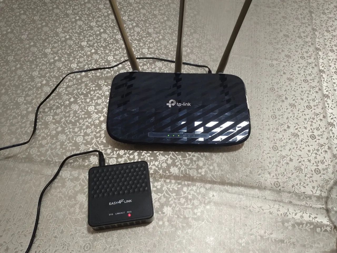 Roteador e modem