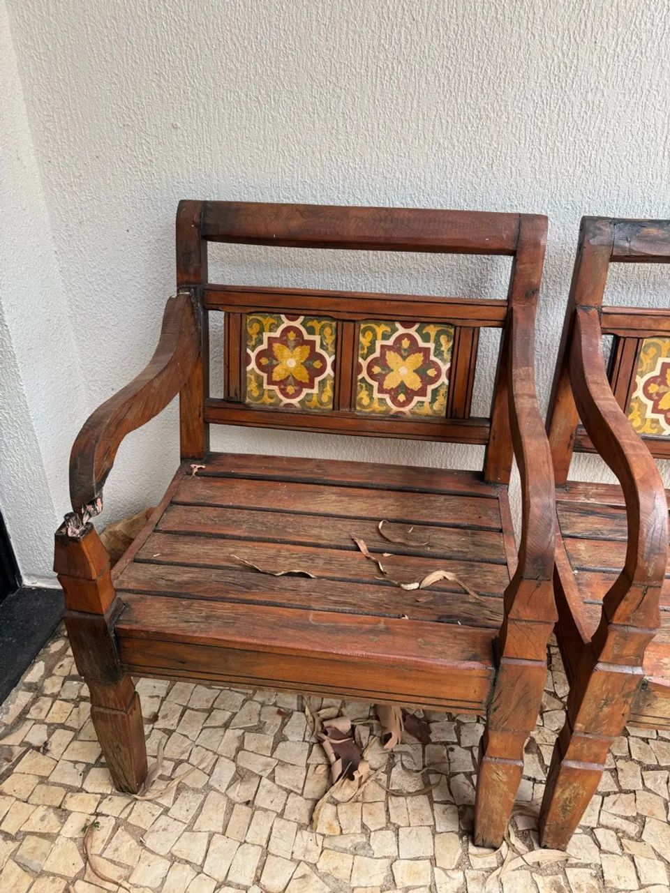 2 cadeiras rústicas namoradeira  - Foto 4