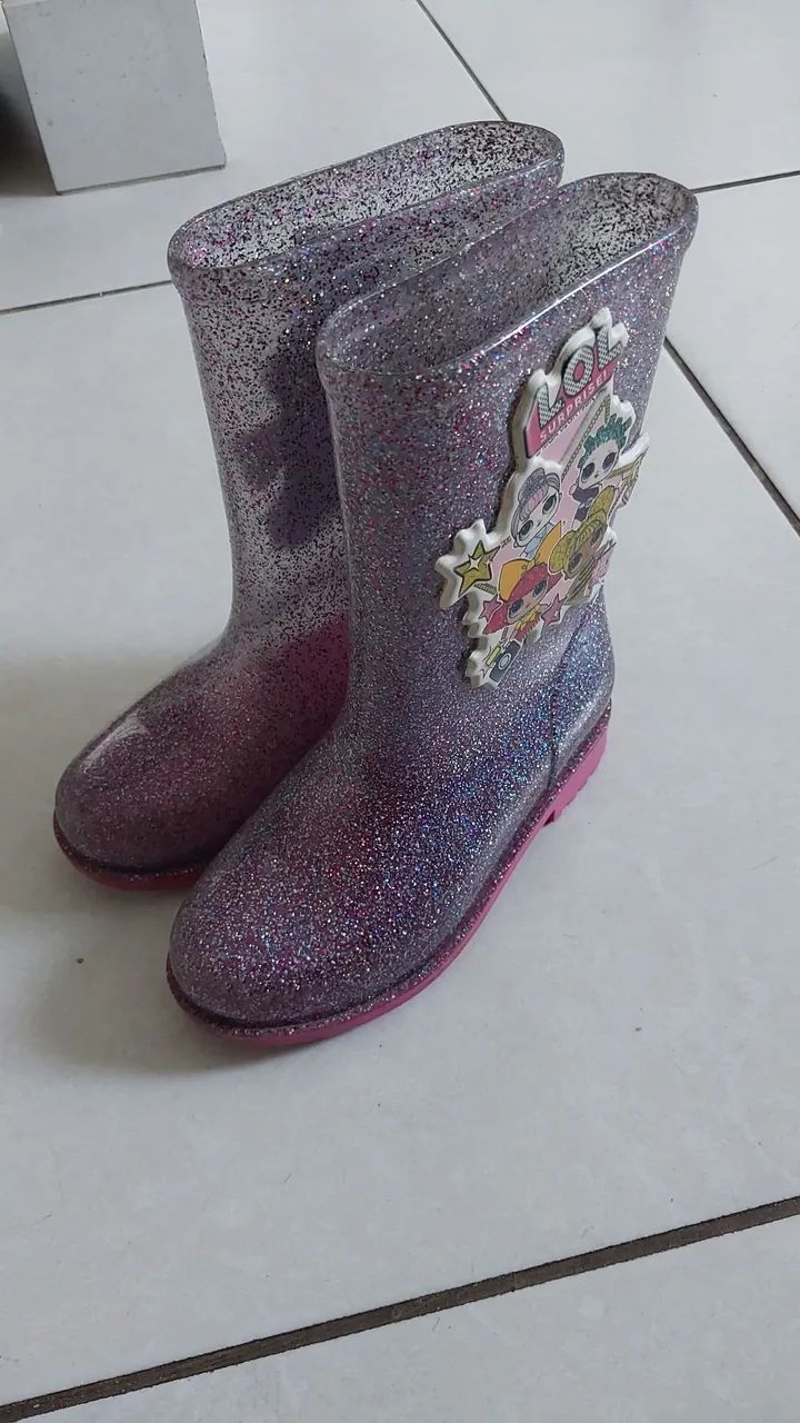 Bota/ Galocha infantil feminina n°29 LoL Surprise - Foto 2