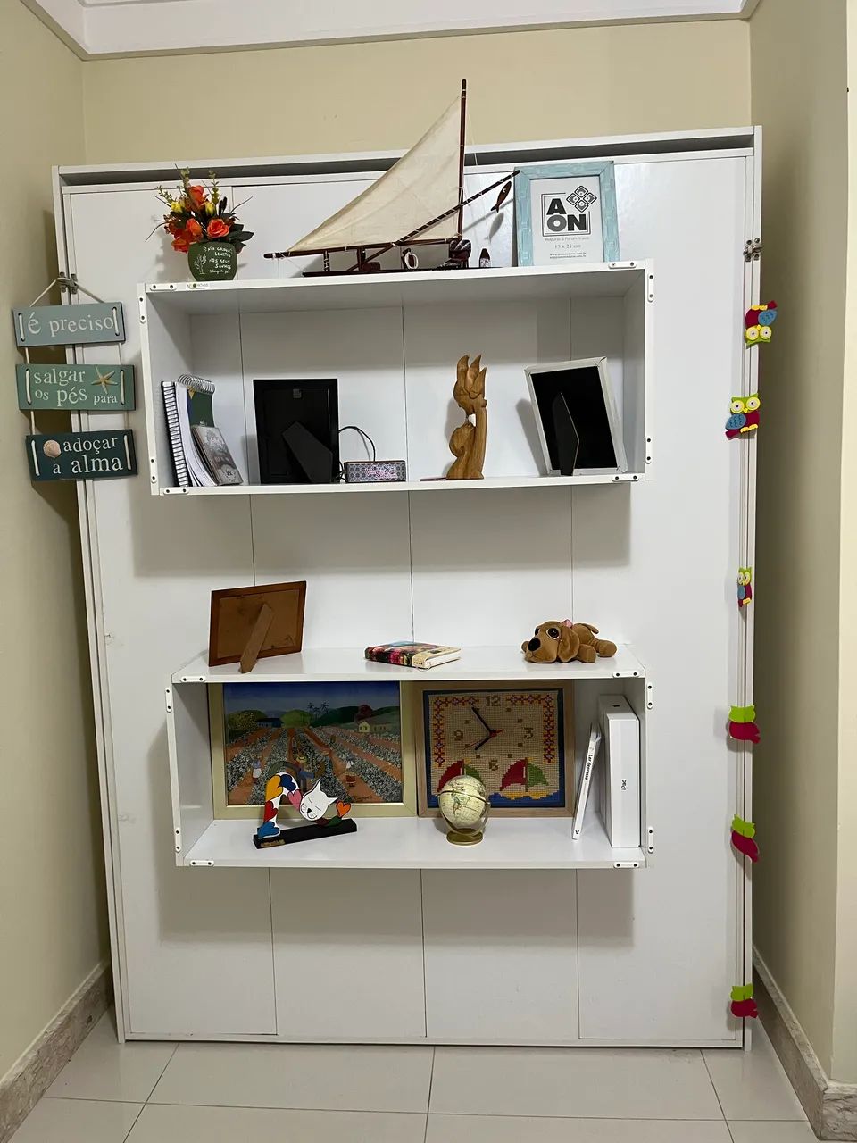 Cama de casal multifuncional 