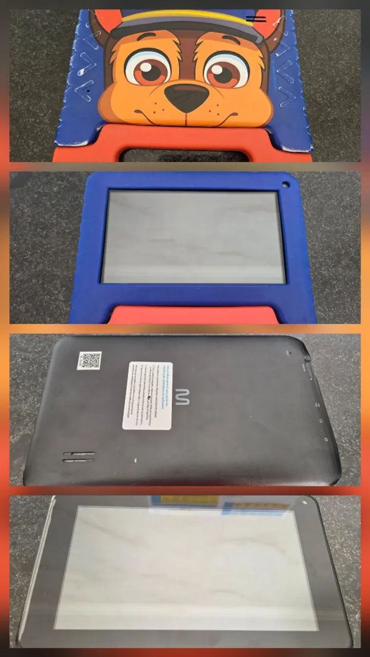 Tablet Infantil Patrulha Canina