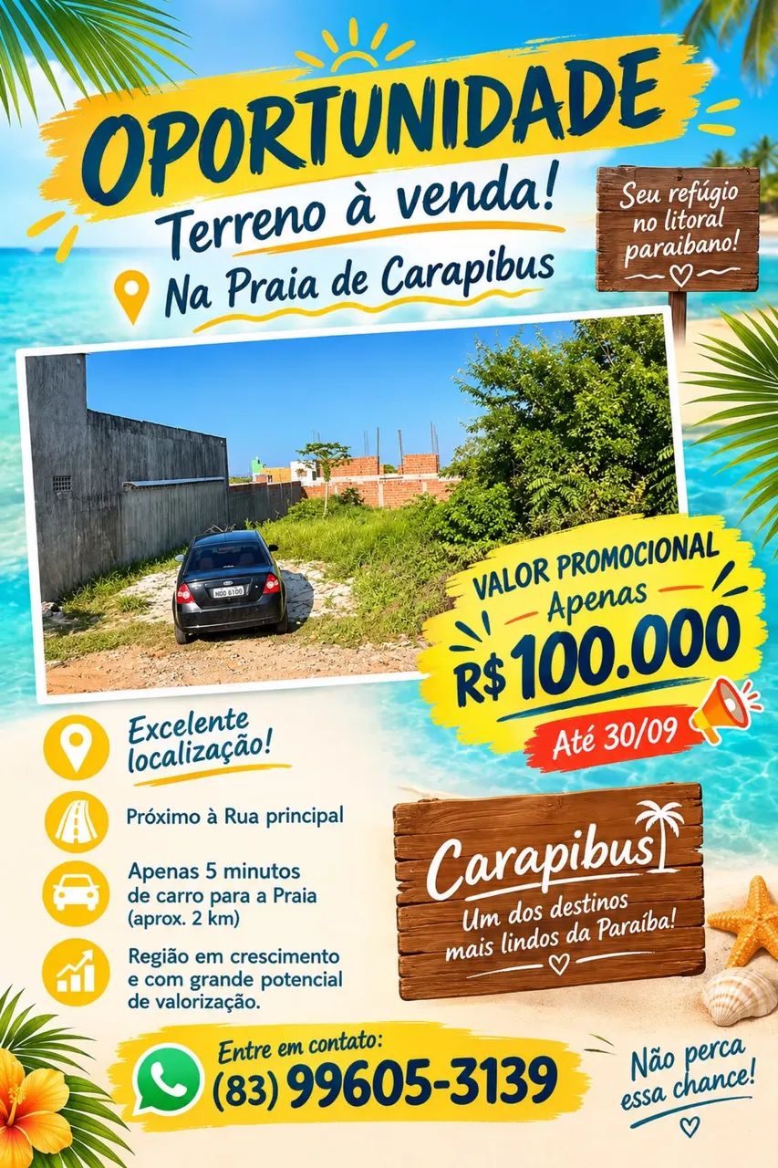Vendo Terreno em Carapibus - Foto 2