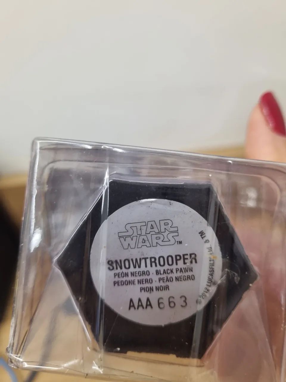 Peça xadrez Star Wars Snow Tropper ( peão negro) - Foto 4