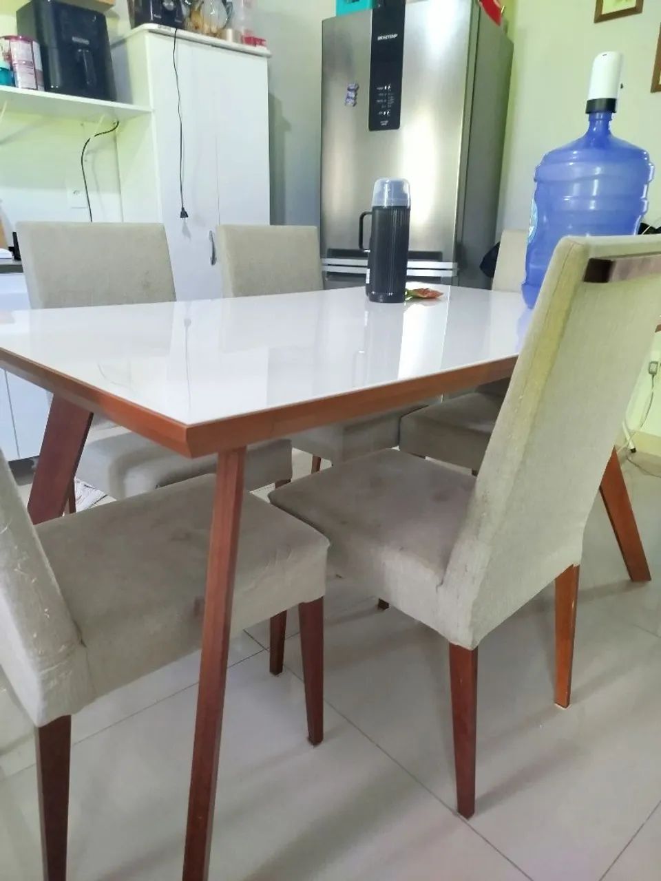 Mesa Vidro temperado. Valor para retirar HOJE! - Foto 4