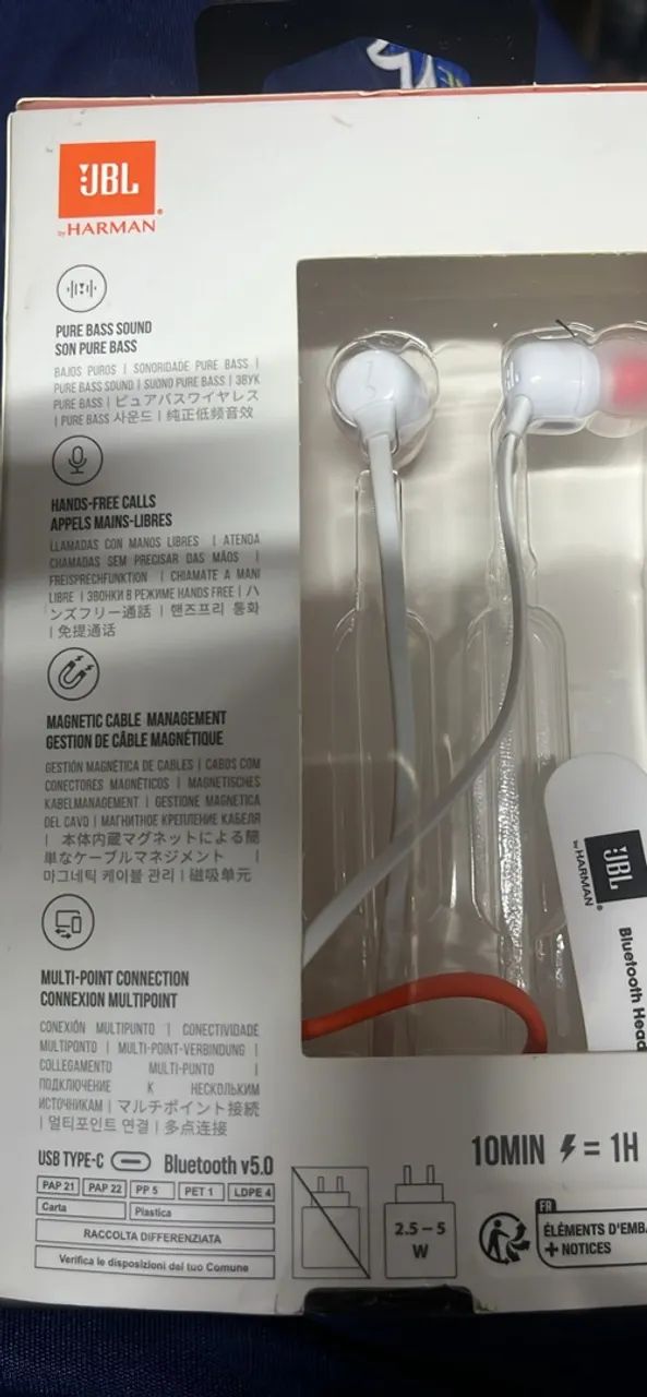 Fone jbl Tune 125 bt