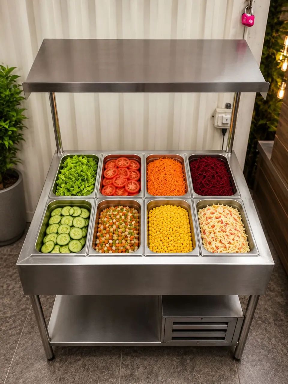 Self-service refrigerado inox - Foto 2