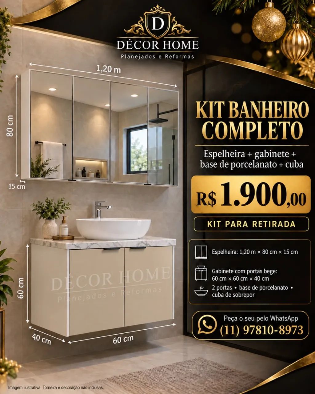 Móveis para banheiro  - Foto 3