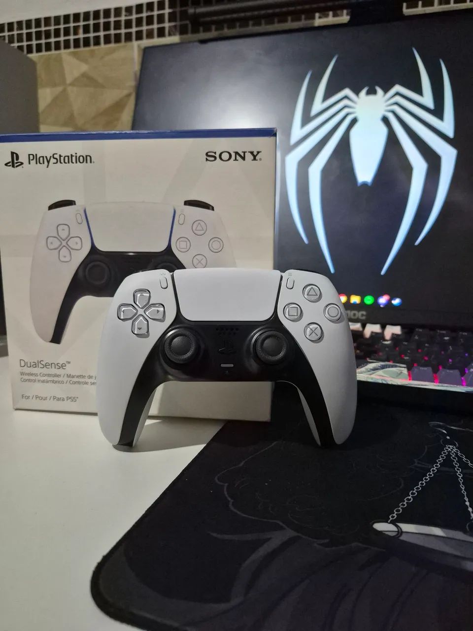 Controle de ps5 com hall effect 