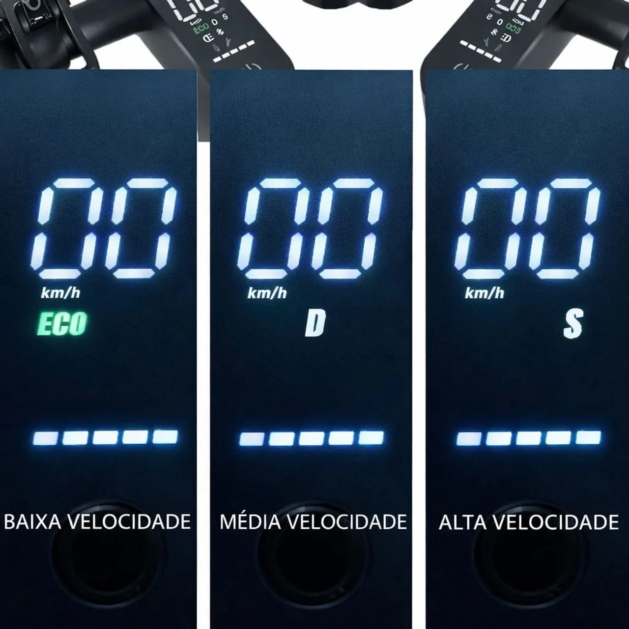 Patinete Elétrico Dobrável 500W - Foto 4