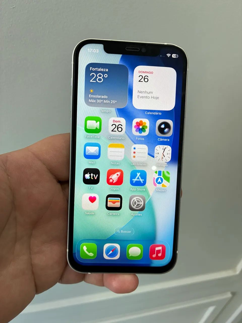 Iphone 12 64GB Branco - Foto 3
