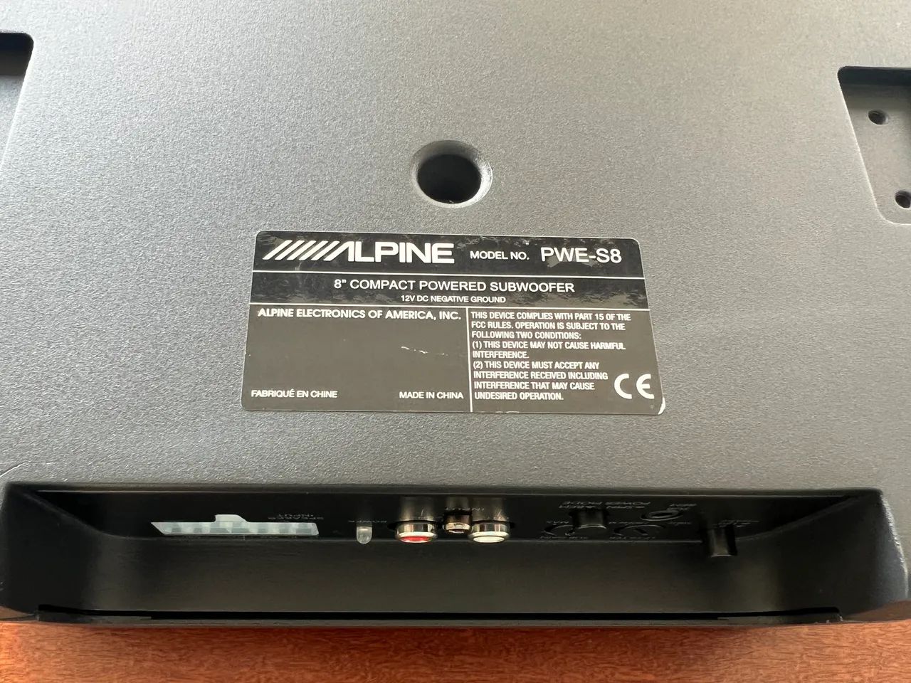 Caixa subwoofer ativa alpine - Foto 2