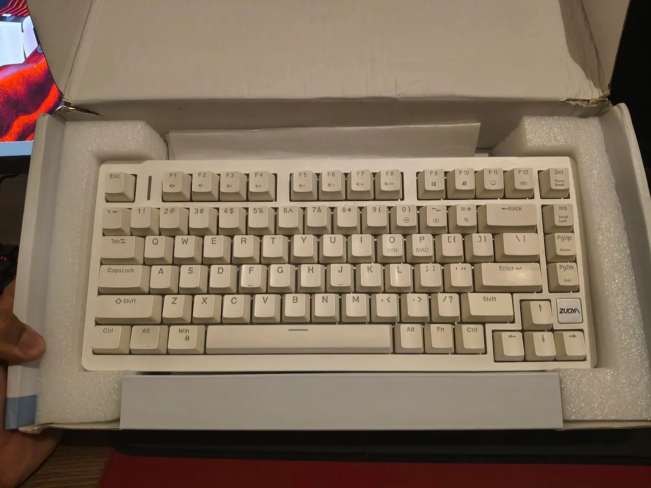 Teclado TKL Magnetico Zuoya X86 - Foto 2