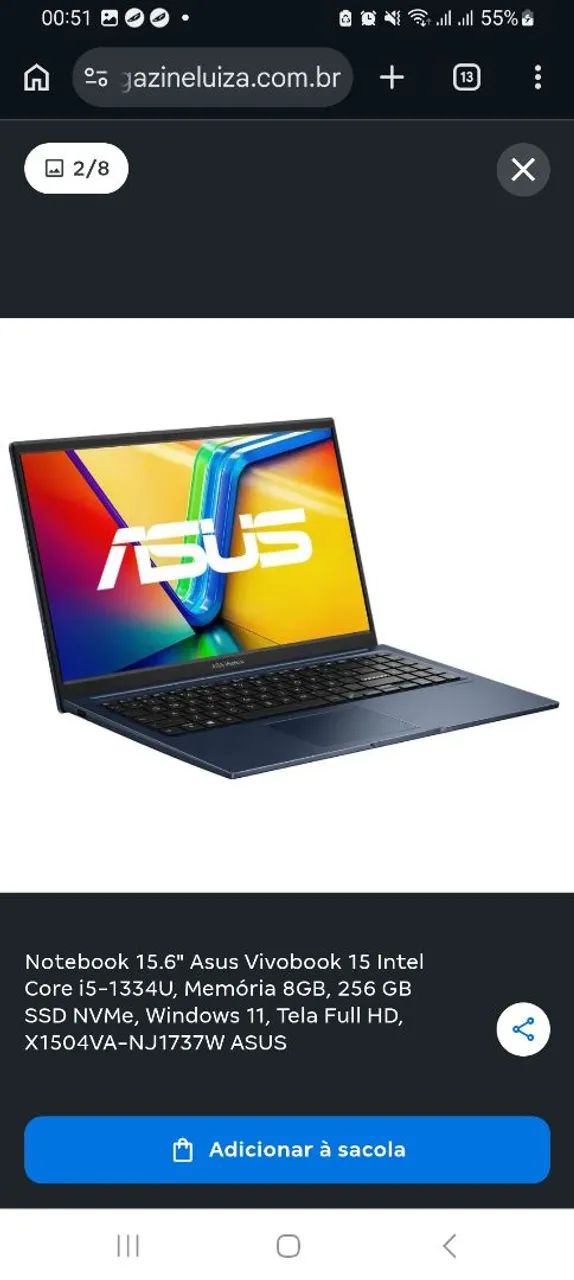 NOTE ASUS - Foto 2