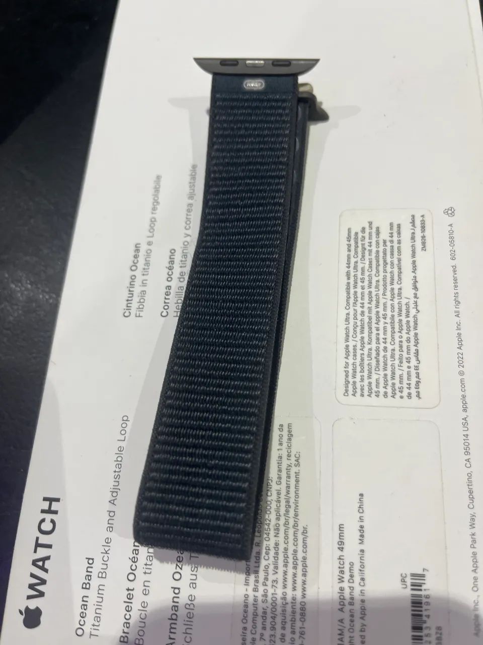 Pulseira Apple Watch 45mm nova sem uso original - Foto 4