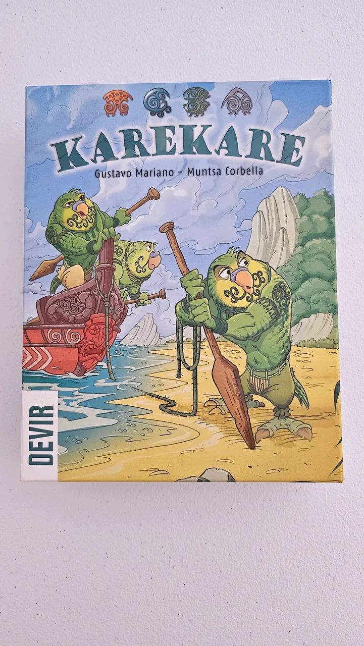 Jogo de Tabuleiro Karekare - Board Game 