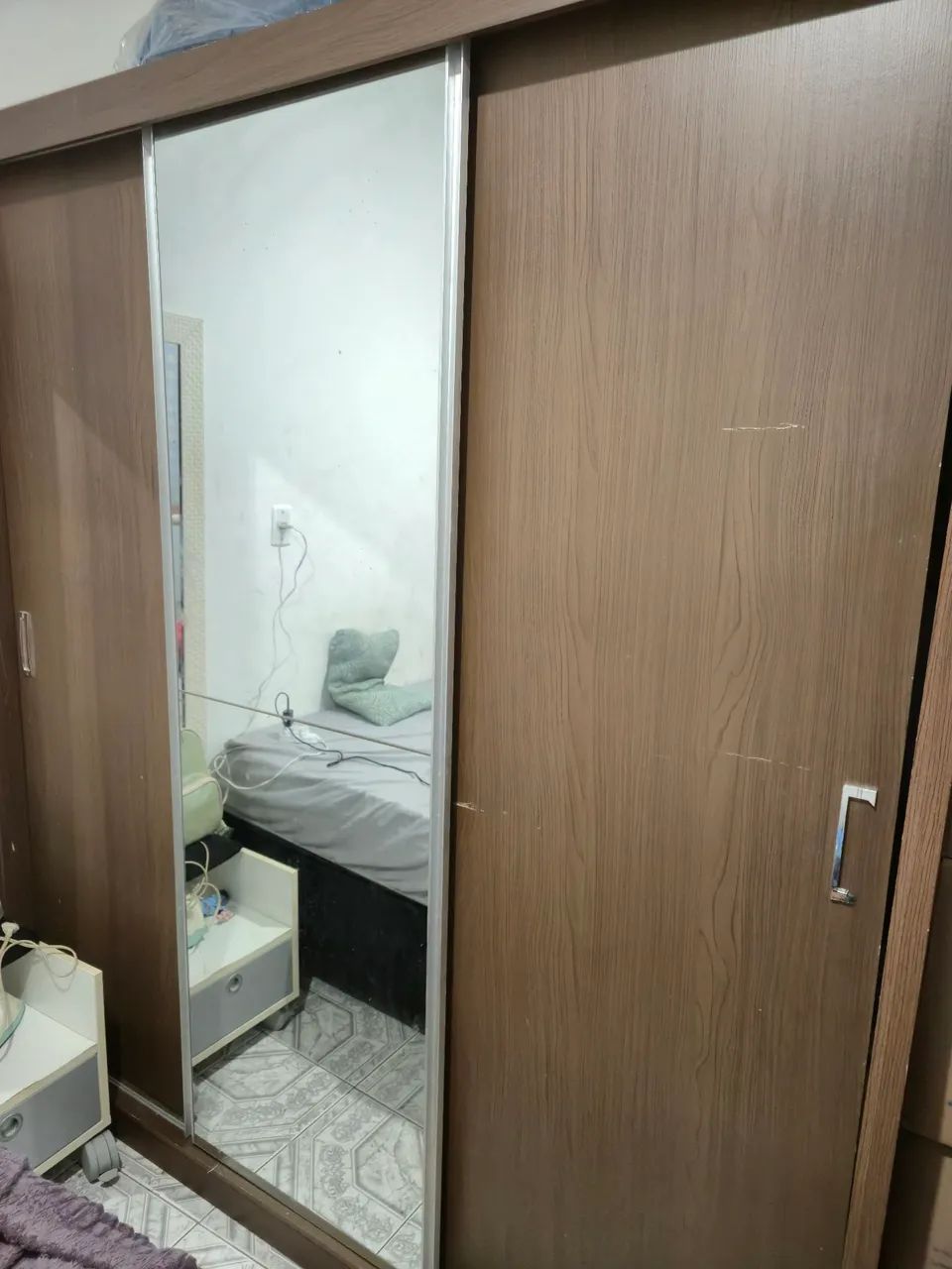 Cama box casal e guarda roupa casal - Foto 2