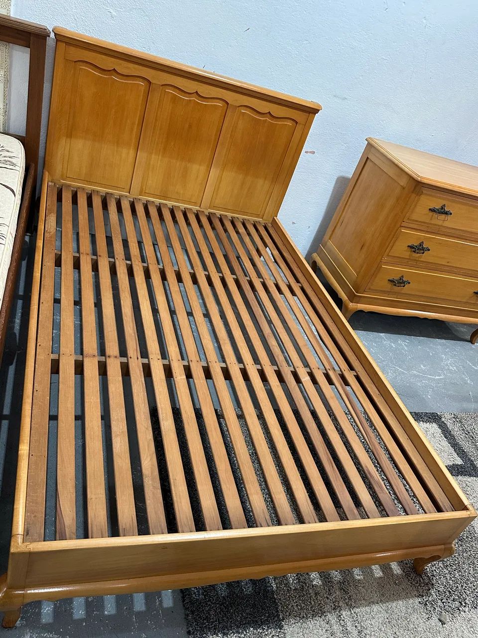 Cama viúva de madeira  - Foto 2