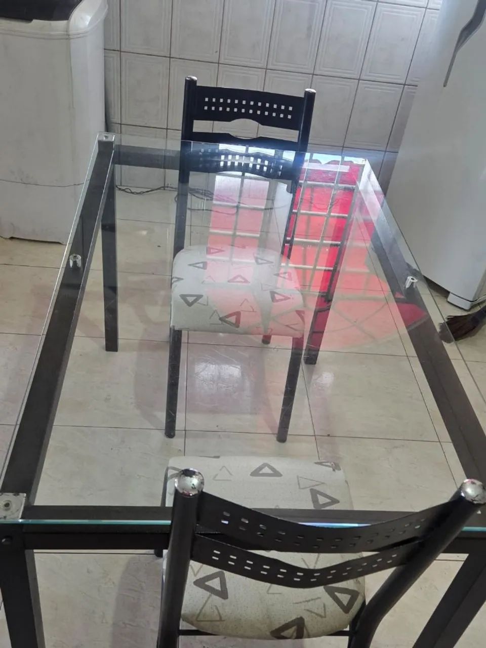 MESA DE VIDRO 