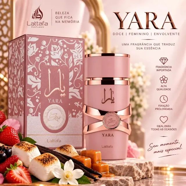 Yara Elixir Lattafa Fem 100ml EDP - Original - Foto 2