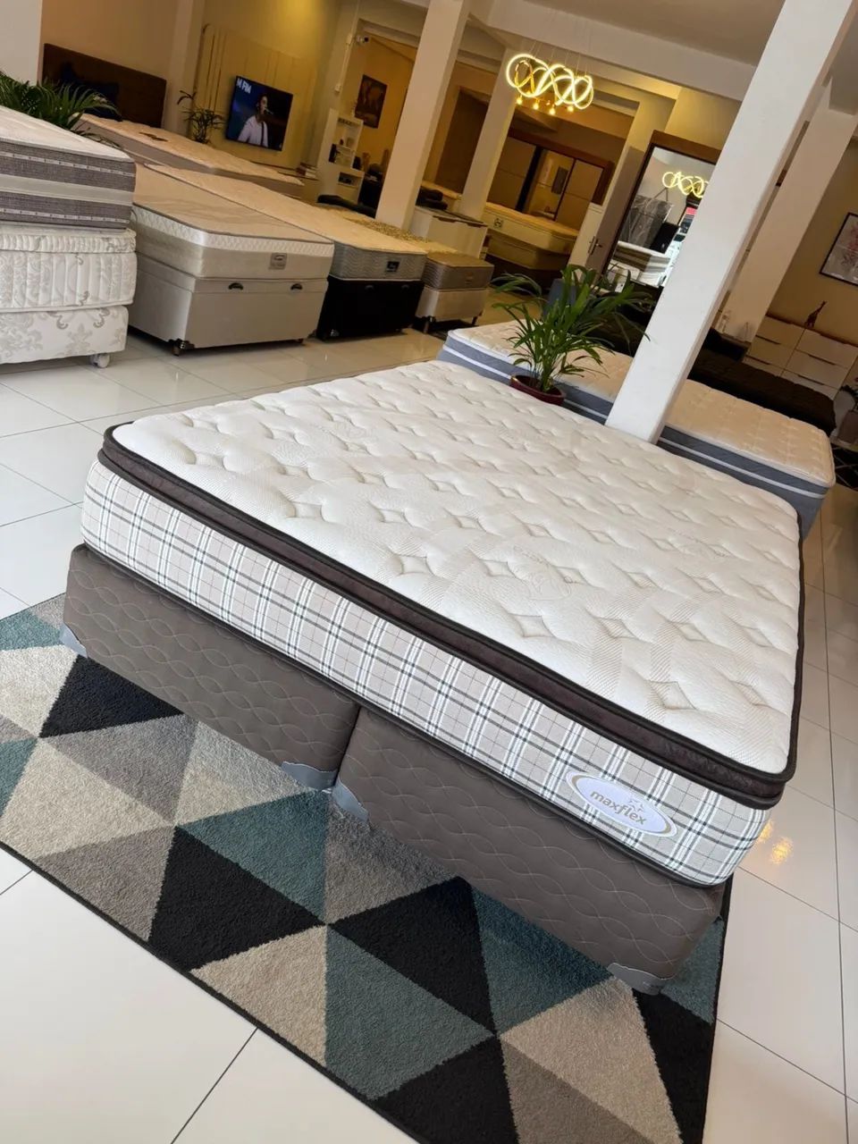 Cama box CASAL MAXFLEX QUEEN TOP - Entrego!  - Foto 4