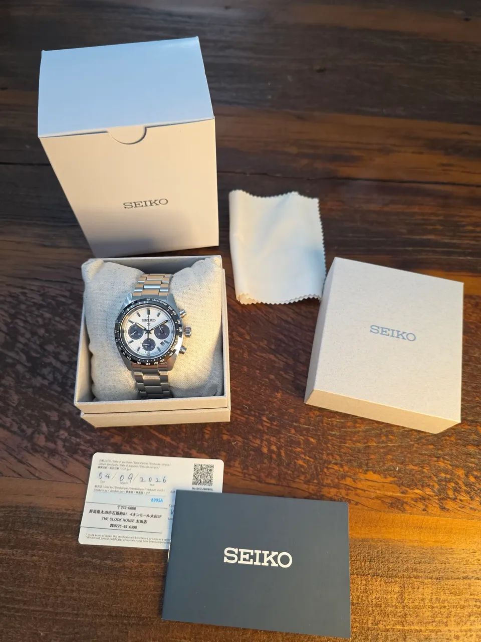 Seiko Panda Speedtimer 39mm NOVO 2026 - Foto 5