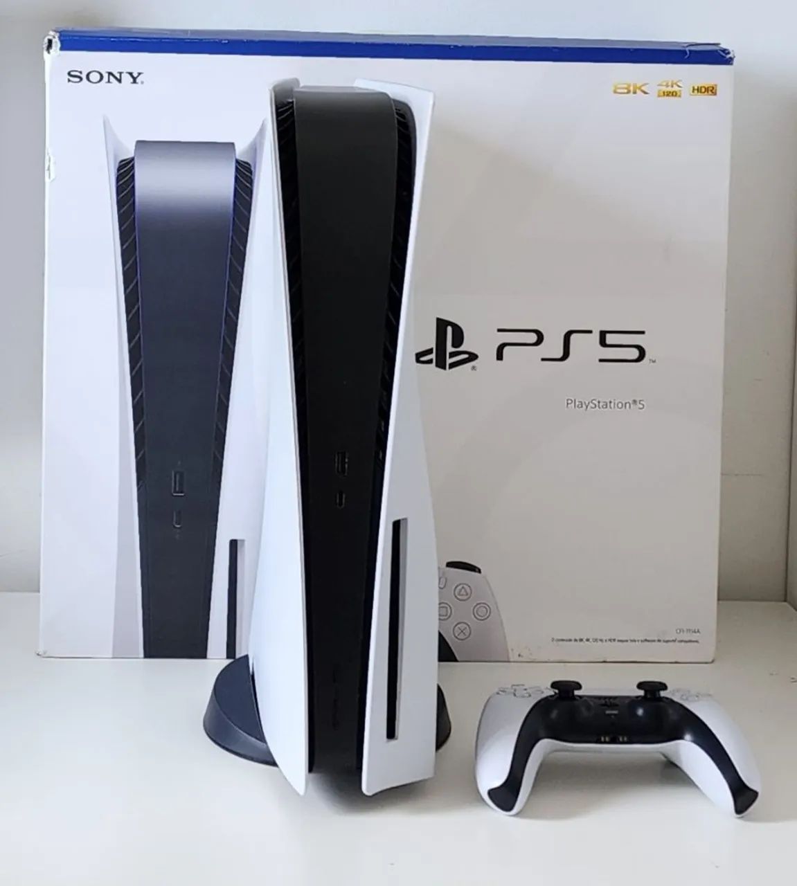 PS5 c/ Leitor em estado de ZERO + GARANTIA de Loja!
