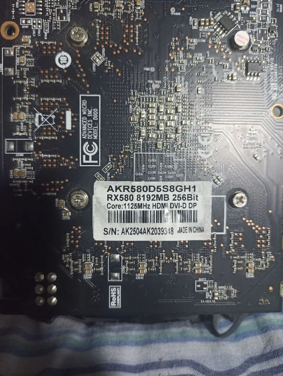 Placa de vídeo rx 580 8gb - Foto 3