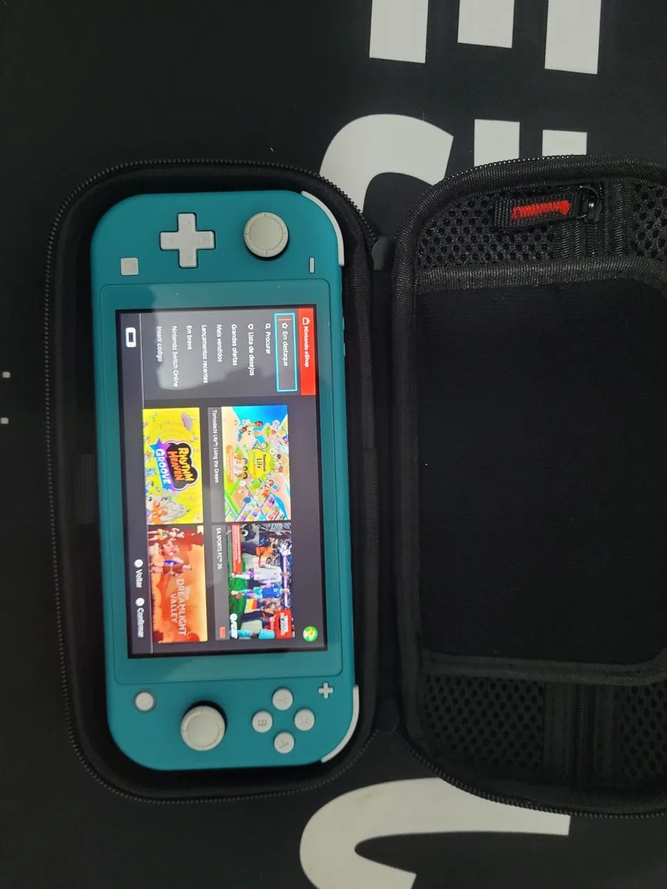 NÃO FAÇO POR MENOS!! Nintendo switch desbloqueado  - Foto 3