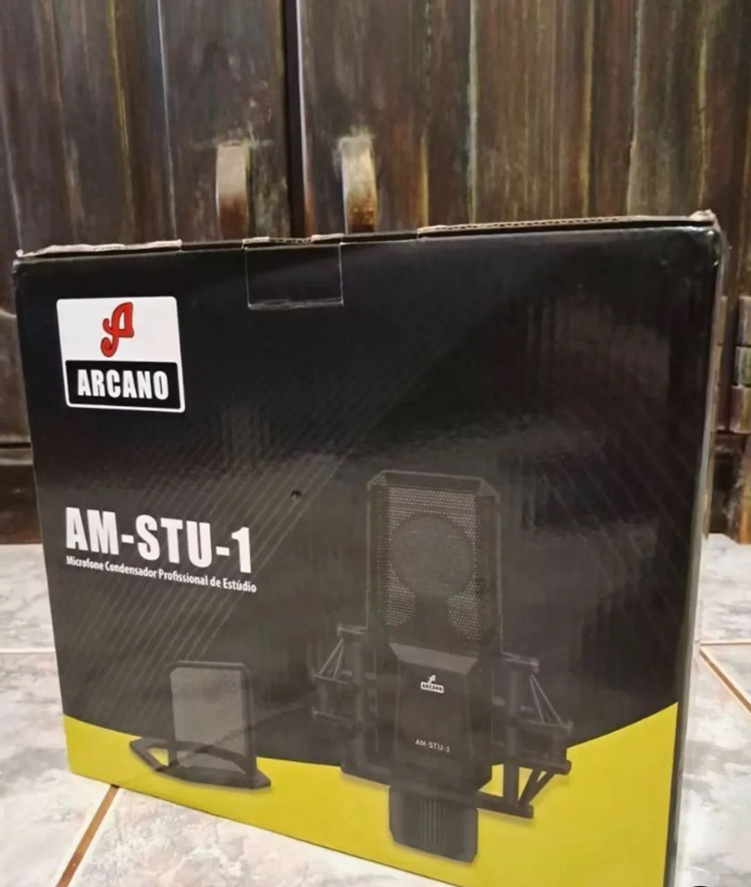 Microfone condensador Arcano AM STU 1, zerado  - Foto 5
