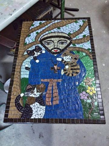 Quadro São Francisco Mosaico - Foto 3