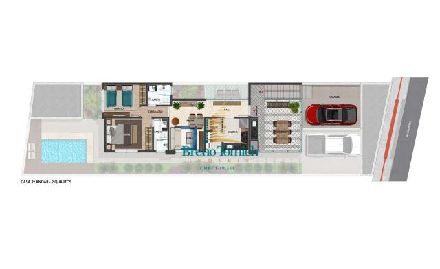 Casa com 2 dormitórios à venda, 77 m² por r$ 285.000,00 - taperapuan - porto seguro/ba - Foto 7