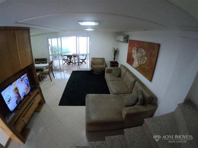 Casa duplex com 4 dormitórios, sol da manhã, lazer com churrasqueira e quintal, 3 vagas de - Foto 12