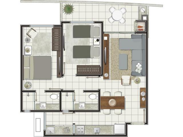 Apartamento residencial à venda, Pântano do Sul, Florianópolis. - Foto 8