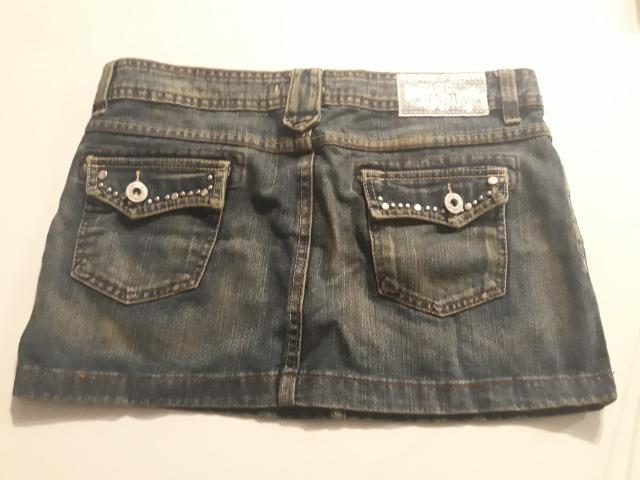Mini saia jeans - Foto 2