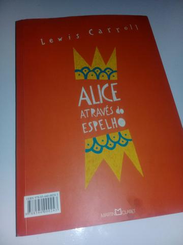 Livro 2 em 1 Alice no país das maravilhas e Alice Através do espelho - Foto 2