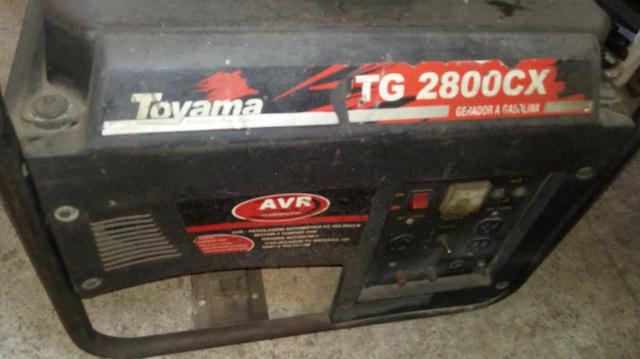 Gerador a gasolina toyama Tg 2800CX