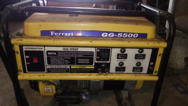 Gerador A gasolina Ferrari GG-5500 - Foto 3