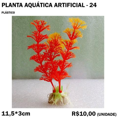 Planta Artificial para Aquário - Modelo 24