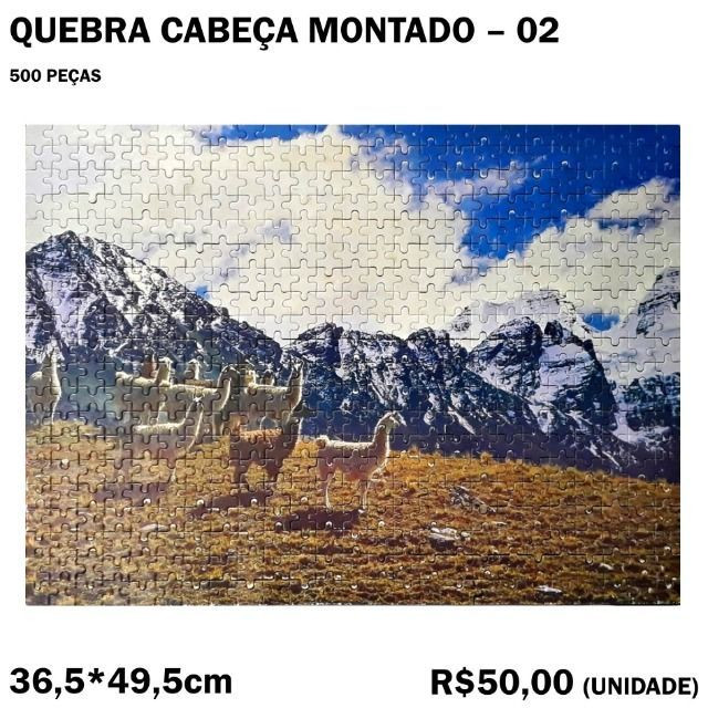 Quebra-cabeça montados