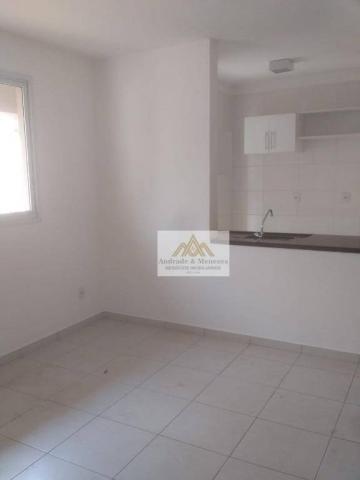 Apartamento com 1 dormitório para alugar, 47 m² por R$ 850,00/mês - Nova Aliança - Ribeirã - Foto 2