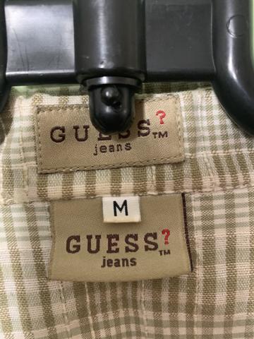 camisa social guess