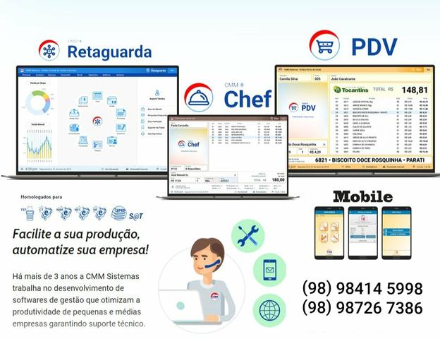 Sistema Comercial Pdv Chef - Foto 2