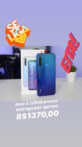 Celular Xaiomi note 8 de 128Gb super oferta Azul