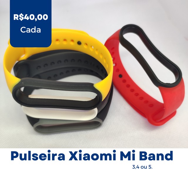 Pulseira Xiaomi Mi Band 5 4 3