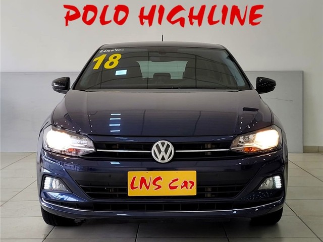 VOLKSWAGEN POLO 2018 1.0 200 TSI HIGHLINE AUTOMÁTICO