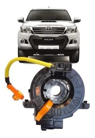 Eletricway - Cinta Airbag Toyota Hilux / Srv / Sw4 2005 à 2015 - S/ Controle De Som